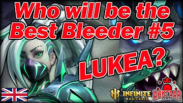 LUKEA on guild boss 6 - Who will be the BEST BLEEDER #5 [Infinite Magicraid]