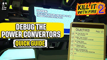 Debug the Gates Power Convertors "Cyber Exterminator" Kill it With Fire 2 Quick Guide