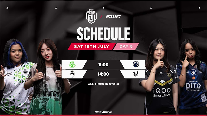 🔴 LIVE | HARI KE-5 | MWI di Babak Knockout EWC 2025 | (ENG)