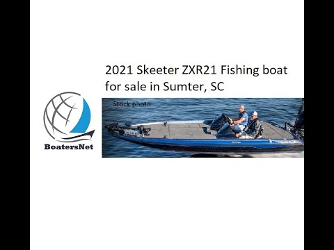 2021 Skeeter ZXR21 Fishing boat for sale in Sumter, SC. $60,000. @BoatersNetVideos