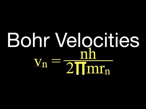 Video: Formule voor elektronensnelheid?