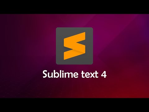 sublime text คือ  2022 New  Install Sublime Text 4 on Ubuntu 20.04 | Cài đặt Sublime text 4 trên Ubuntu 20.04