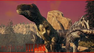 『Path of Titans』成熟した肉食恐竜『ケモトカゲ』
