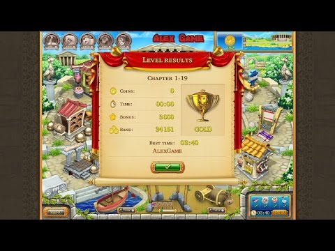 Farm Frenzy Ancient Rome Chapter 1-19 only GOLD Веселая ферма Древний Рим Глава 1-19 Золото