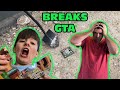 Kid Temper Tantrum BREAKS GTA 5 After Trying To Hide Game From Daddy