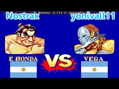 Street Fighter II': Champion Edition - Nostrax vs yonivall11 FT5