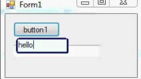 Create a popup input box with C#