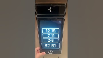 “Access denied” on a newer KONE Destination panel #kone #lift #elevator