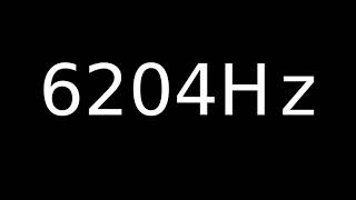Speaker Sound Test 6204Hz
