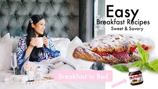 Brunch Ideas! Breakfast In Bed Edition  - Nutella Croissants  - MissLizHeart