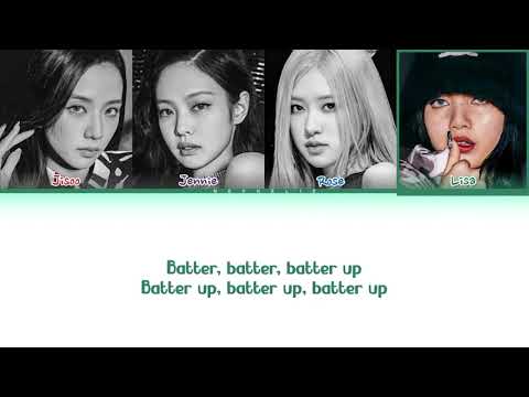BLACKPINK (ai voice) Batter Up  lyrics (Colour Coded Lyrics)