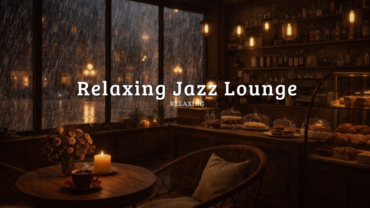Cozy Coffee Shop Jazz ☕ Warm Winter Ambience for Deep Relaxation