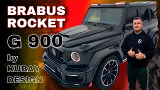 Brabus Rocket 900 G Wagon FINALLY DONE! Full conversion from G63 to B900 review! Kubay-Design TEAM