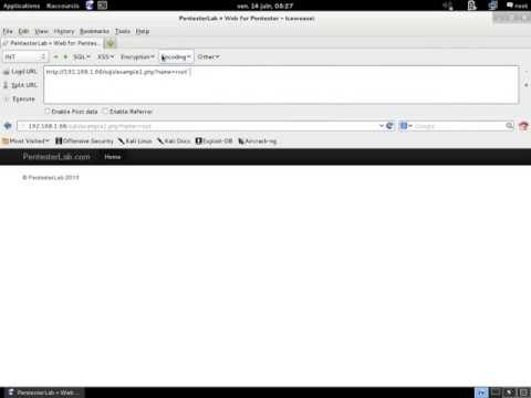 PentesterLab.com iSQL example1