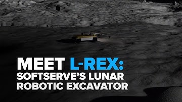 L-REX: SoftServe’s Lunar Robotic Excavator