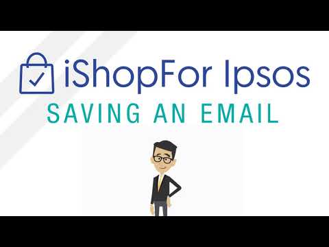 iShopFor Ipsos Fast Facts: Saving an Email as a PDF