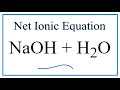 Sodium Hydroxide and Aqueous Solutions