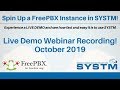Spin Up FreePBX in The Cloud With SYSTM: Live VoIP PBX Demo