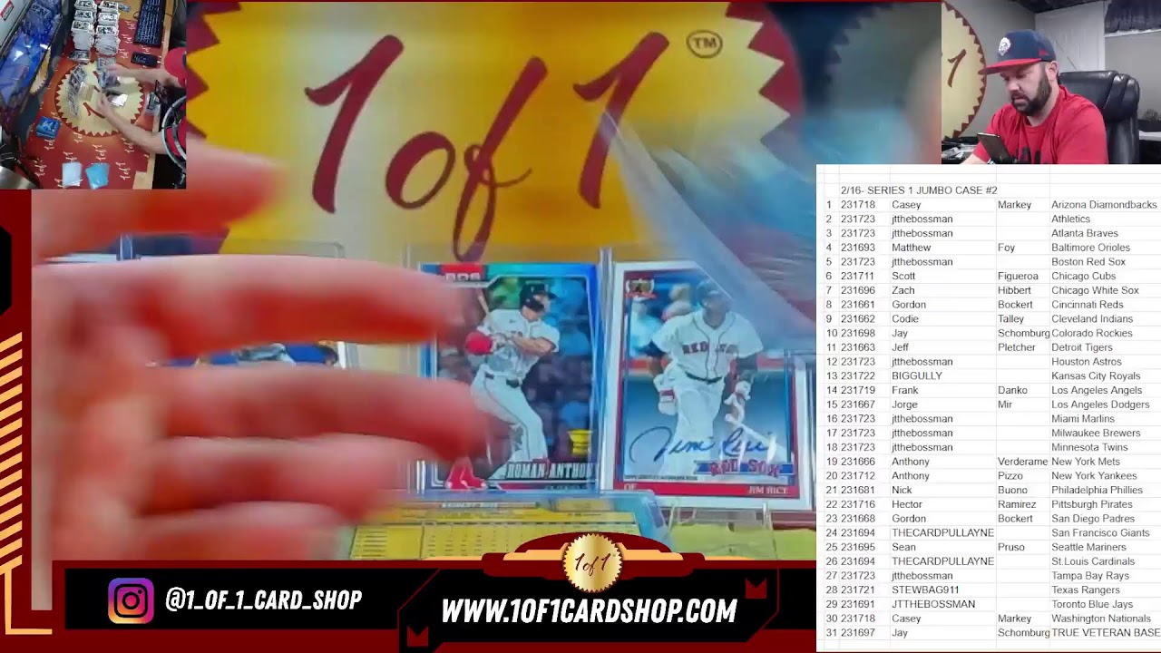 2/17 - Series 1 Jumbo Case #2