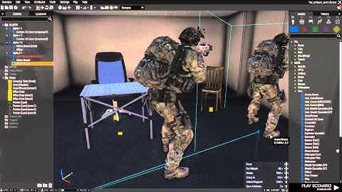 Tutorial: Eden 3D Editor Making AI Sit [Arma 3]