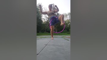 Single, double, multiple thigh and hip escalator break hoop tutorial