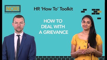 HR Support | HR How To Deal With An Employee Grievance