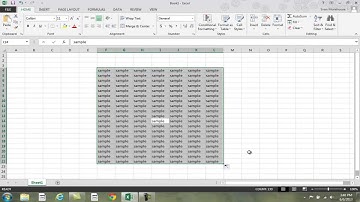 Tips for Copying & Pasting Single & Multiple Cells MS Office Excel 2013