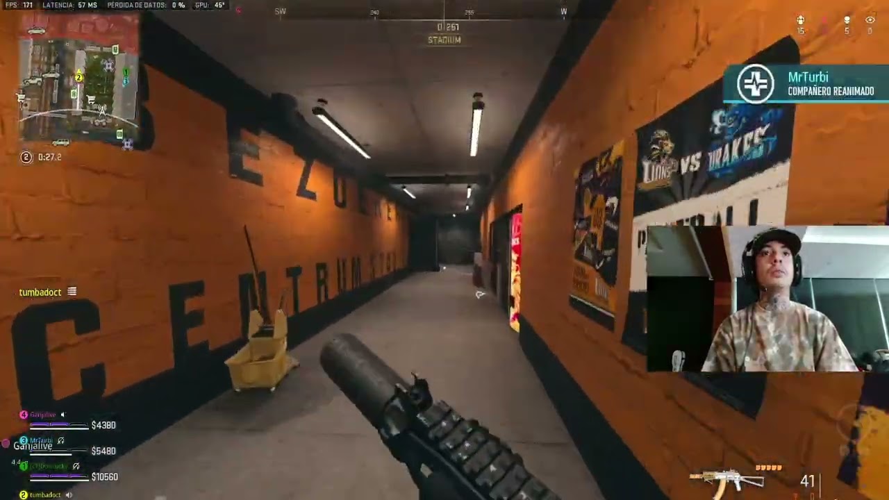 Nata Montana Jugando WZ con sus amigos #5, El Mas duro de México Stremeando