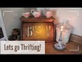 Lets go Thrifting! / Small Bathroom Tour!