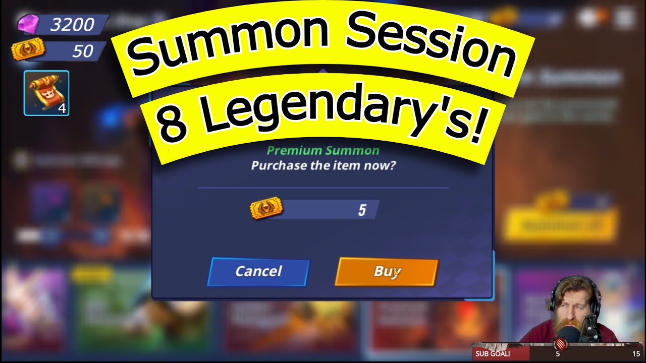 8 Legendary's, Skylanders Ring of Heroes, Summon Session
