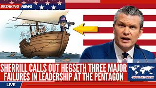 Mikie Sherrill Confronts Pete Hegseth Over Defense Decisions, Ukraine Aid, and Pentagon Chaos