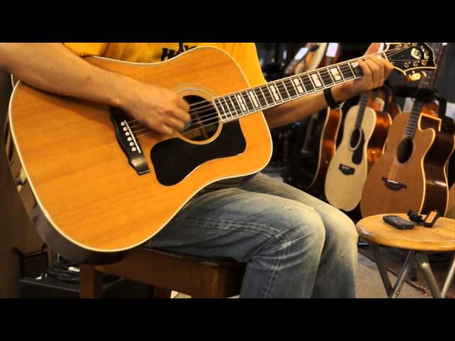 Guild D-55 1979年製　ネック 150908 Guild D-55 (1979) - YouTube