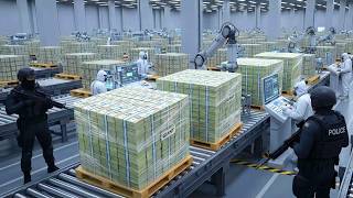 Inside the US Money Factory: How $100 Bills Are Made (Full Process)