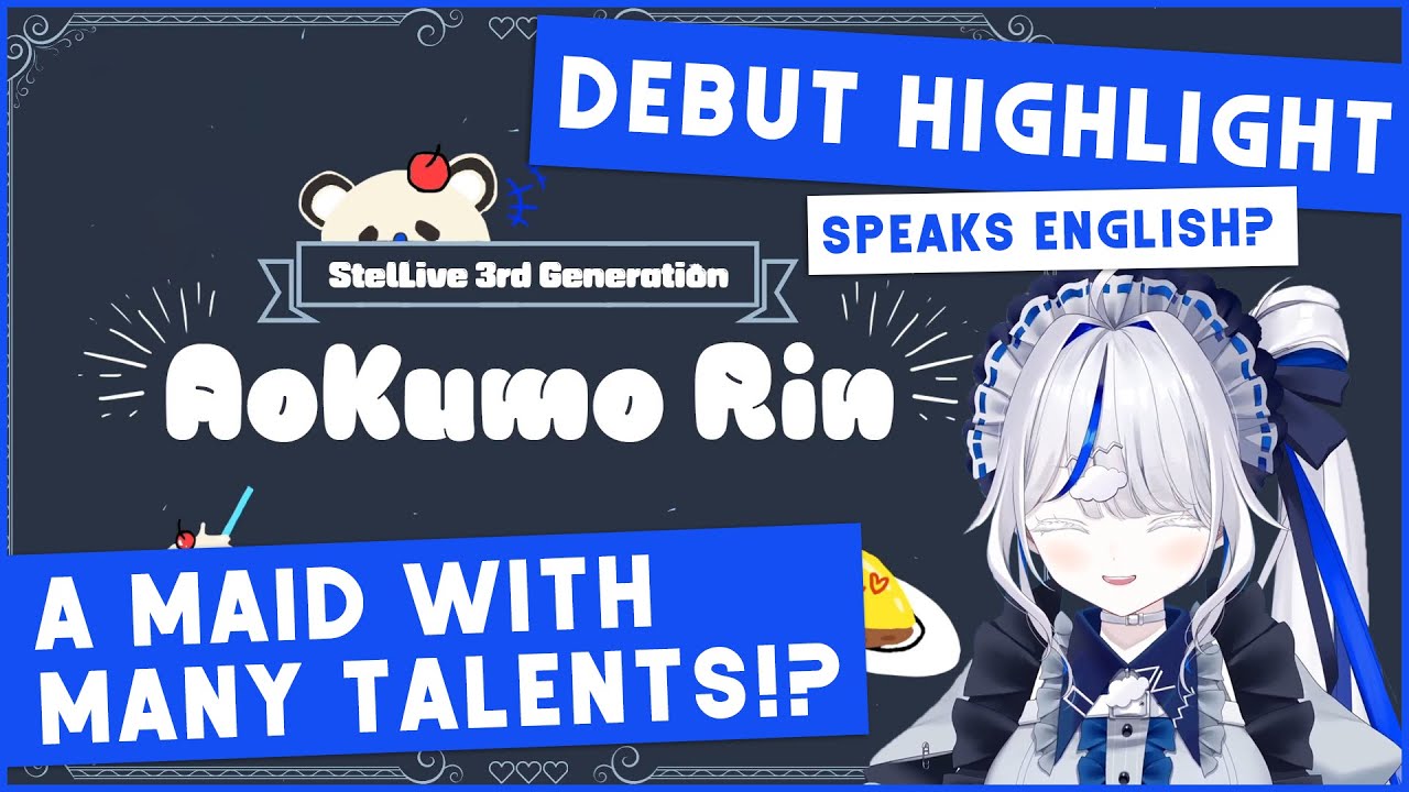 Aokumo Rin Debuts! (Aokumo Rin / StelLive) [ENG Subs] - YouTube