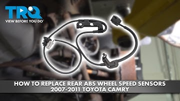 How to Replace Rear ABS Wheel Speed Sensors 2007-2011 Toyota Camry