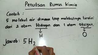 Penulisan Rumus Kimia