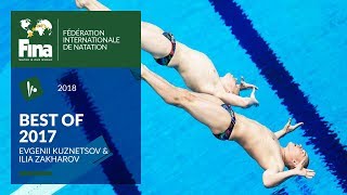 Evgenii Kuznetsov & Ilia Zakharov made history in 3m Synchro | Best of FINA 2017