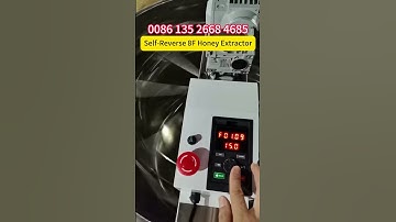 8 Frames Self Reverse Honey Extractor Quality Inspection Before Sending