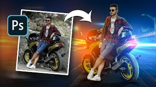 Make Your Photo Brilliant & Light Effects | Photoshop Tutorial