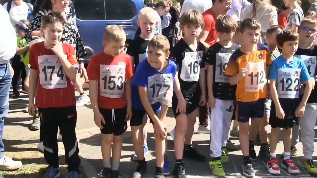 Běh cyklostezkou Světlá n.S. 2024  (Dětský závod)