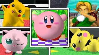 All Taunt Animations All Characters Super Smash Bros Melee High Quality