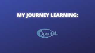 I starter learning opengl [game engine series] part 1