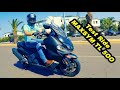     review and test ride sym maxsym tl 500