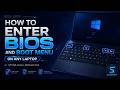 How to Enter BIOS and Boot Menu on Any Laptop | HP, Dell, Lenovo, ASUS, MSI