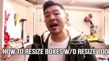 How To Resize Your Box For eBay etsy Amazon without a Resizing Tool For Shipping! The Simple Way!