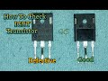 How To Check IGBT Transistor (Tagalog) PRO TECH Electronics