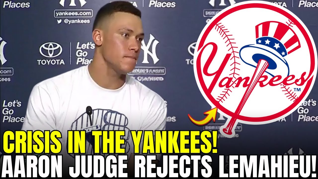 BOMBSHELL: Aaron Judge REFUSES to play alongside D.J. LeMahieu anymore |  Yankees News