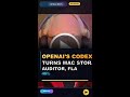 AI News in a Minute - OpenAI's Codex Turns Mac Storage Auditor, Fla #Shorts