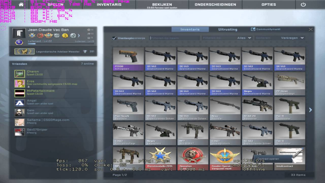 CSGO Glock 18 Fade & Desert Eagle Blaze TRADE UP ATTEMPT