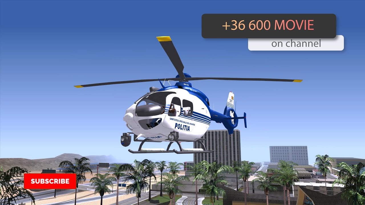 Helicópteros Eurocopter para o GTA San Andreas